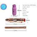 Hot sale air cooled tig welding torch parts with CE